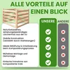 Moderner Komposter aus Lärchenholz Massivholz Produktbild-Vorschau 7