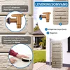 4rain SLIM STONE DECOR wandtank 500 L zandbeige Productafbeelding-voorbeeld 5