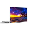 MuchoWow® Laptop Aufkleber Sticker Cover Palme - Lila - Produktbild-Vorschau 1