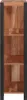Étagère vidaXL marron 50 x 30 x 110 cm en bois massif Voir les images du produit 3
