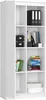 Schrank Büroregal Bücherregal Regal weiß 80cm breit 180cm Produktbild-Vorschau 2