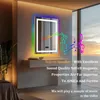 Specchio da bagno Vrygle 140x70 cm con Bluetooth, LED RGB, Anteprima dell’immagine prodotto 10