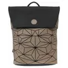 A Rieker women's city backpack with a geometric laser-cut pattern. Produktbild-Vorschau