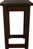 Rustikální 55 cm | Ořech Teak Stool Seat Stool Dřevěná Náhled obrázku produktu 2