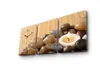 Opviq, 3P3040CS-63, Wanduhren, Mehrfarbig, Holz, 96 x 40 cm Produktbild-Vorschau 4