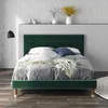 okwish Polsterbett, Doppelbett mit Lattenrost, 140x200cm Produktbild-Vorschau 2