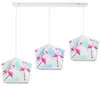 Kinder Hängelampe Deckenlampe Kronleuchter mit Lampenschirm Produktbild-Vorschau 2