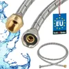 KOTARBAU® Flexschlauch 1/2 Zoll Wasserschlauch 200cm Produktbild-Vorschau 1