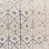 Moderner Designer Teppich | glänzend | in blau-weiß Größe - Produktbild-Vorschau 2