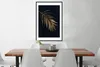 MuchoWow® MuchoWow® Gerahmtes Poster Farn - Gold - Schwarz Produktbild-Vorschau 3