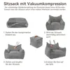 Puluomis Riesen Sitzsack mit Fußhocker XXL, Beanbag Sofa  Produktbild-Vorschau 5