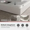 Piatto doccia Schulte Adria con supporto e scarico, 90x75 Anteprima dell’immagine prodotto 10