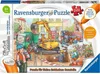 tiptoi® Puzzle für kleine Entdecker: Baustelle Ravensburger Produktbild-Vorschau 1