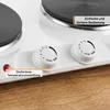 TZS First Austria - Doppelkochplatte 2500W - Gusseisen - Produktbild-Vorschau 4