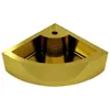 vidaXL Umywalka z przelewem 45 x 32 x 12,5 cm Ceramiczna Podgląd zdjęcia produktu 3