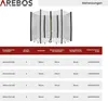 AREBOS Trampolin Ersatznetz & Randabdeckung | UV-beständig, Produktbild-Vorschau 7