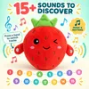 Jouet en peluche en forme de fruit – FRUITMELLO, fraise Voir les images du produit 2