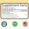 Controllo della vescica 1250 mg (120 capsule) Integratore Anteprima dell’immagine prodotto 2
