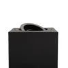 A close-up view of a black square LED spotlight with a swiveling head. Produktbild-Vorschau