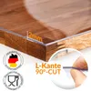 Tischdecke Tischschutzfolie Tischschutz PVC 2mm Transparent Produktbild-Vorschau 1