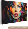 OneMillionCanvasses® - Plátna - Žena - Portrét - Barevné - Náhled obrázku produktu 1