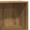vidaXL Bücherregal Artisan-Eiche 60x30x77 cm Holzwerkstoff Produktbild-Vorschau 8