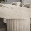 Hoyz-Kollektion – Esstisch 180 Arch – Travertin-Optik – MDF Produktbild-Vorschau 5