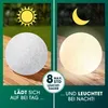 Zestaw 3 kamieni dekoracyjnych EASYmaxx Solar z pilotem – Podgląd zdjęcia produktu 2