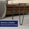 4x Hairpin Legs Tischbeine Möbelfüße Schreibtisch Produktbild-Vorschau 4
