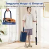 COSTWAY Sistema di mop e secchi 2,4L con funzione di Anteprima dell’immagine prodotto 10