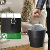 VOUNOT® Ascheeimer mit Deckel Feuerfest Metall Kohleeimer Produktbild-Vorschau 4