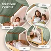 Hausbett Himmel 135x360 cm Eukalyptus ohne Goldapplikation Produktbild-Vorschau 13