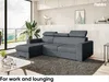 MEBLINI Schlafcouch mit Bettkasten - Ecksofa mit Produktbild-Vorschau 3