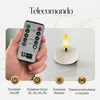 Set di 12 candele LED Meisterhome® - Candele senza fiamma Anteprima dell’immagine prodotto 3