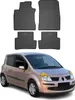 2004-2012 Renault Modus tappetini in gomma nera 4 pz Anteprima dell’immagine prodotto 1