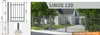 Polbram Zaunfeld Linus 120 200 x 120 cm, RAL-Farbe 7016 Produktbild-Vorschau 4