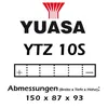 YUASA YTZ10S Motorradbatterie Produktbild-Vorschau 12