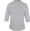 modAS Damen Bretonisches Shirt mit 3/4-Arm und Rundhals - Produktbild-Vorschau 2
