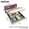 MODFU Čalouněná postel 140x200 s úložným prostorem, postel Náhled obrázku produktu 7