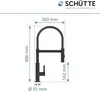 SCHÜTTE Robinet de cuisine MIAMI, robinet de cuisine avec Voir les images du produit 14