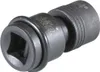 A close-up studio shot of a black metal bit adapter. Anteprima dell’immagine prodotto