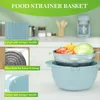 Salatschleudern mit Deckel Rotierender Abflusskorb Produktbild-Vorschau 2