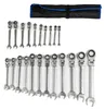 22-tlg. Gelenk-Ratschenschlüssel Satz I Set 6-32 mm Produktbild-Vorschau 4