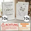 Lichtertüten 20er Set Lichttüten Papierlaternen Leuchttüten Produktbild-Vorschau 18