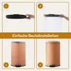 CASABEL Mülleimer Küche 50L, 100% Edelstahl, Resistent Produktbild-Vorschau 5