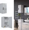 Armoire murale Vicco Irma Blanc Haute brillance 30x59cm, Voir les images du produit 2