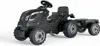Smoby Trattore Farmer Xl Nero Con Rimorchio Anteprima dell’immagine prodotto 2