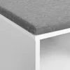CALICOSY - Banc de rangement chaussures blanc 10 niches 1 Voir les images du produit 7