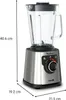 Blender Perfectmix + -1200 W-2 Vitesses + Pulse-bol Verre Voir les images du produit 8