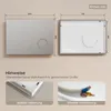 S'AFIELINA LED Badspiegel 80 x 60 cm Wandspiegel mit Produktbild-Vorschau 2